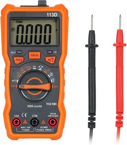 مولد الإشارة الحالي الرقمي MultiMeter 6000 التهم تلقائي يتراوح درجة حرارة الجهد القياس المقياس العداد الخلفي in Saudi Arabia