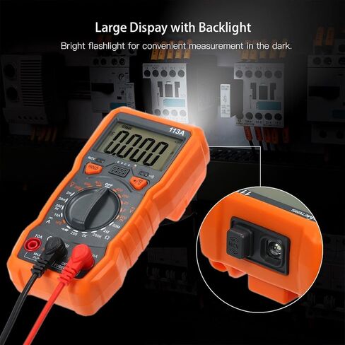 مولد الإشارة الحالي الرقمي MultiMeter 6000 التهم تلقائي يتراوح درجة حرارة الجهد القياس المقياس العداد الخلفي in Saudi Arabia