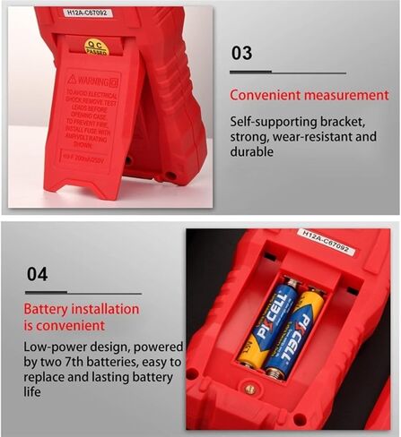 مولد الإشارة الحالي Digital Multimeter TRMS 2000 COUNTS VOLT METER OHMMETER MANUAL النطاق اليدوي يقيس بدقة مقاومة التيار الجهد in Saudi Arabia