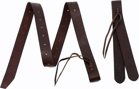 Latigo من الجلد الثقيل المزيت ، قبالة البليت ، أشرطة cinch مجموعة لسرج الحصان الغربي in Kuwait