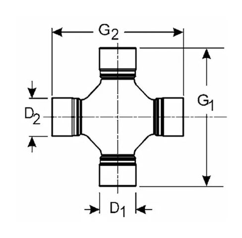 30.188x106.35 GU2050 HS179 5-160X u-foulds مفاصل عالمية تحمل مفاصل عالمية Crucetas de Cardan in Kuwait