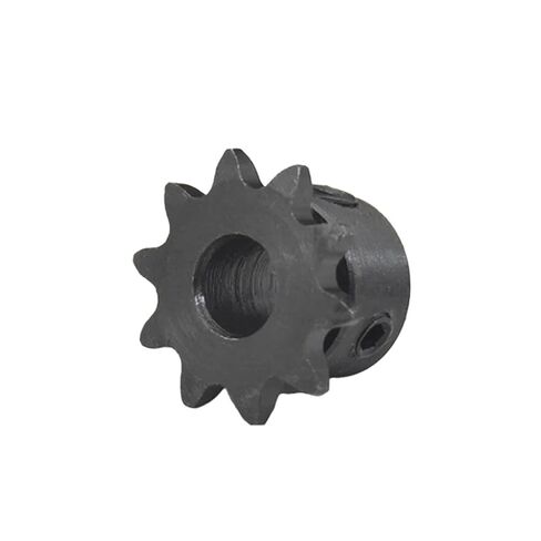 Pinion Hardware for Mechanical Rotation 2Pcs 17Teeth 04C Chain Gear 45# Steel Industrial Sprocket Wheel 6mm - 12mm Bore Motor Chain Drive Sprocket(10mm) in Kuwait