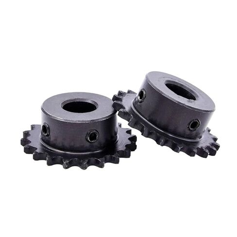 Pinion Hardware for Mechanical Rotation 2Pcs 17Teeth 04C Chain Gear 45# Steel Industrial Sprocket Wheel 6mm - 12mm Bore Motor Chain Drive Sprocket(10mm) in Kuwait