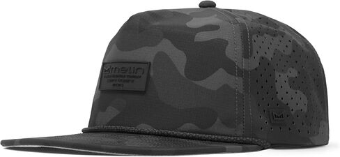 melin Coronado Brick Hydro, Snow Camo, Men's Rope Hat, Water-Resistant Fitted Baseball Caps for Men & Women, Golf, Running, or Workout Hat, XL in Kuwait