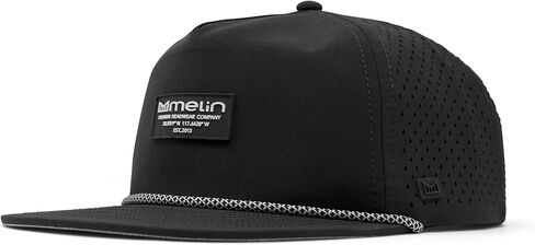 melin Coronado Brick Hydro, Snow Camo, Men's Rope Hat, Water-Resistant Fitted Baseball Caps for Men & Women, Golf, Running, or Workout Hat, XL in Kuwait