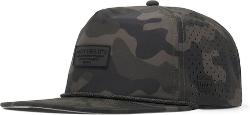 melin Coronado Brick Hydro, Snow Camo, Men's Rope Hat, Water-Resistant Fitted Baseball Caps for Men & Women, Golf, Running, or Workout Hat, XL in Kuwait