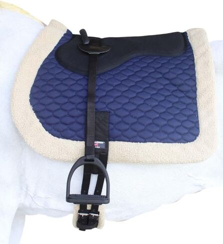 Challenger Horse English elegl electe fleece trail trail pad navy 72f47nv in Saudi Arabia