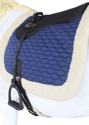 Challenger Horse English elegl electe fleece trail trail pad navy 72f47nv in Saudi Arabia
