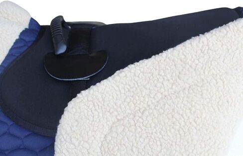 Challenger Horse English elegl electe fleece trail trail pad navy 72f47nv in Saudi Arabia