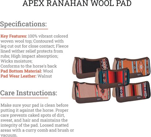 Reinsman Apex Ranahan Wool Soft Breathable Wracking-Screatbing Fleece-Clike-Wicking Wicking Back Back Back Protect in Saudi Arabia