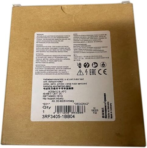 1PCS 3RF3405-1BB04 New and Sealed in Box 3RF34051BB04 Expedited Ship Now in Saudi Arabia