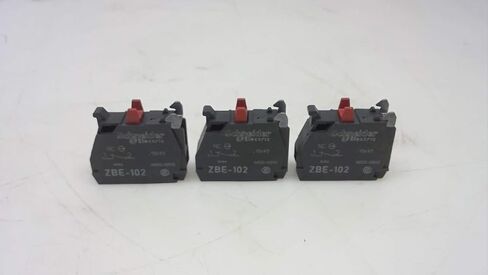 Schneider Electric Zbe-102 - Pack of 3 - Contact Block Zbe-102 - Pack of 3 - in Saudi Arabia