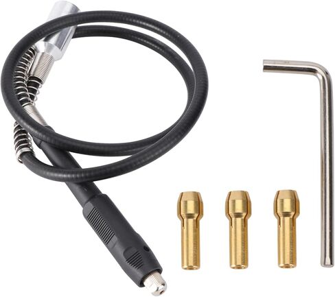 LIFKOME 1set Flexible Shaft Electric Accessories for Wood Carving and Engraving Compatible Rotary Tools for Tight Spaces and Inaccessible Areas in Saudi Arabia