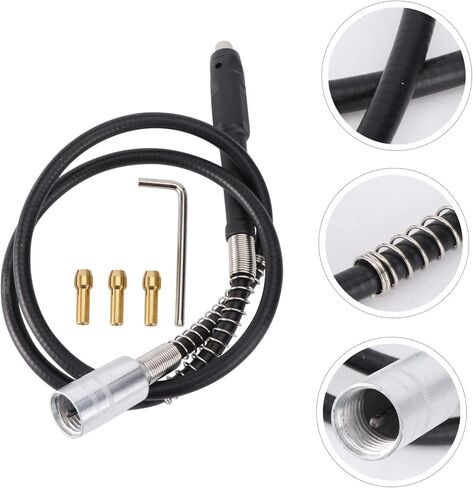 LIFKOME 1set Flexible Shaft Electric Accessories for Wood Carving and Engraving Compatible Rotary Tools for Tight Spaces and Inaccessible Areas in Saudi Arabia