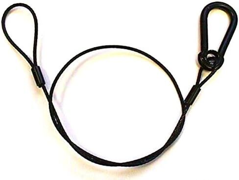 30" Black Safety Cables (25 pack) in Saudi Arabia