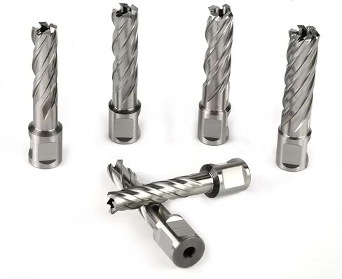 High Speed Steel Hole Drill Bits Practical Core Drill Bit Annular Cutter Metal Drilling Tools Abrasive Tools 1Pcs(12x25mm) in Saudi Arabia
