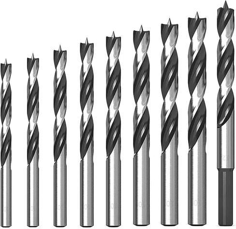 3-12mm Three-Point Woodworking Drill Hole Opener Twist Drill Bit Practical Wood Milling Cutter Multifunctional Drilling Tools 1Pcs(7mm) in Saudi Arabia