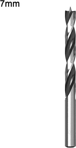 3-12mm Three-Point Woodworking Drill Hole Opener Twist Drill Bit Practical Wood Milling Cutter Multifunctional Drilling Tools 1Pcs(7mm) in Saudi Arabia