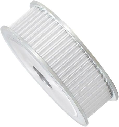 1Pcs 60T Pulley 8/10/12/14/15mm Bore Gear Pulley 3mm Pitch 10mm Belt Width Aluminum Alloy Belt Pulleys(14mm-Keyway 5x2.3mm,1PC_for Belt Width 10MM) in Saudi Arabia