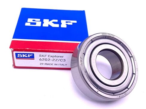 SKF Italy 6202 ZZ C3 Deep Groove Ball Bearing, Metal Shielded, 6202 2Z C3 15x35x11 mm in Saudi Arabia