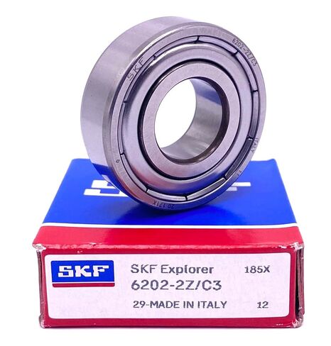 SKF Italy 6202 ZZ C3 Deep Groove Ball Bearing, Metal Shielded, 6202 2Z C3 15x35x11 mm in Saudi Arabia