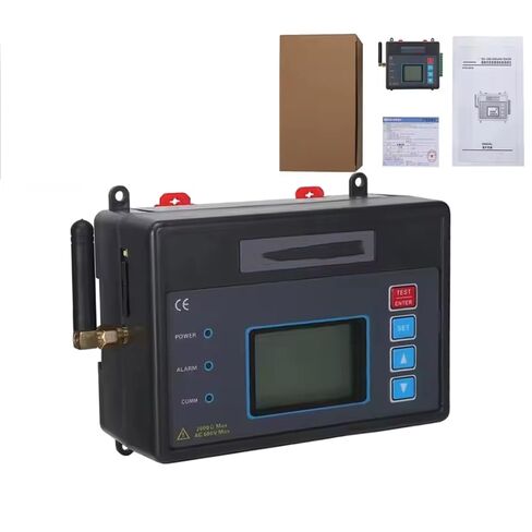 Grounding Earth Resistance Tester Meter Monitoring Online Earth Ground Tester Kit with Ground Resistance 0.01Ω-2000Ω Ground Voltage 0-600V 4G RS485 Communication in Saudi Arabia