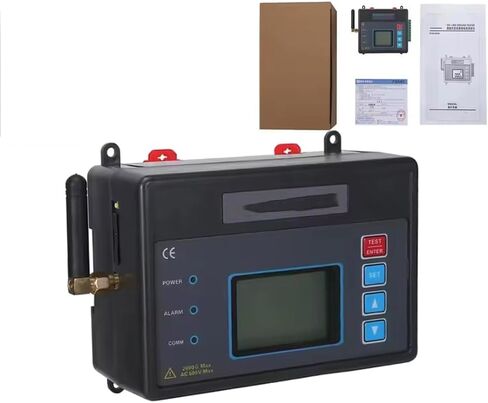 اختبار مقاومة الأرض على الإنترنت مجموعة اختبار مقاومة الأرض مع مقاومة الأرض 0.01Ω-2000Ω الجهد الأرضي 0-600V 4G RS485 لاختبار جهد مقاومة الأرض على الإنترنت in Saudi Arabia