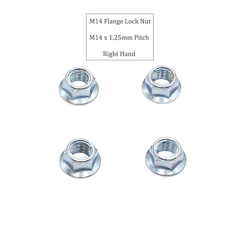 M14-1.25 HEX HEX FLANGE NUTS M14 العادم مشعب القفل ذاتي الحزمة من 5 in Saudi Arabia