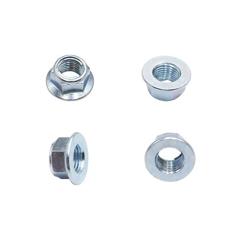 M14-1.25 HEX HEX FLANGE NUTS M14 العادم مشعب القفل ذاتي الحزمة من 5 in Saudi Arabia
