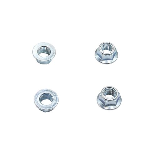 M14-1.25 HEX HEX FLANGE NUTS M14 العادم مشعب القفل ذاتي الحزمة من 5 in Saudi Arabia