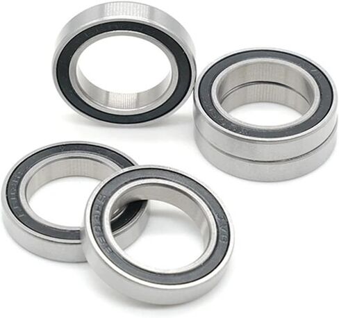 6802RS 15x24x5mm Bearing 6802 Chrome Steel Rubber Sealed Bearing Thin Wall Bearings 5PCS in Saudi Arabia