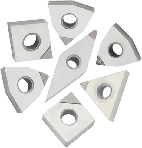 Two-Sided Insert Cutter CNC indexable Insert PCD Two-Sided Insert CNMG120404 TNMG WNMG VNMG SNMG Turning Tool 1pc(120404,CNMG,PCD) in Saudi Arabia