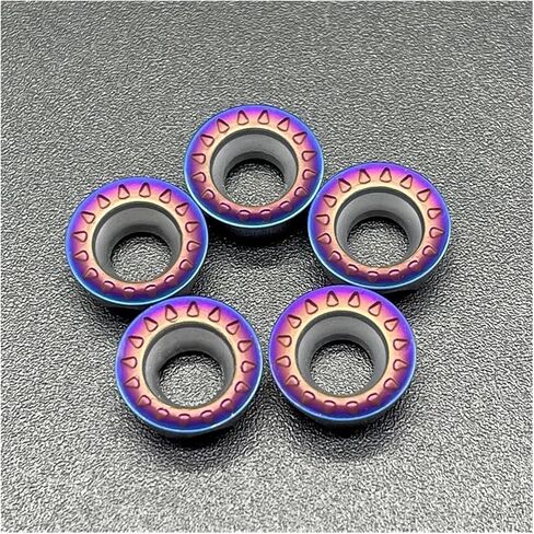 RPMT10T3MOE JS LY7010 Nano Blue Thread Insert Carbide Blade CNC Tool Blade RPMT10T3 (10pcs) in Saudi Arabia