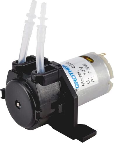 Lab Water Analytical Liquid Aquarium Lab Chemical 12v D4 Dosing Pump Peristaltic Head(QRB1,24V) in Saudi Arabia