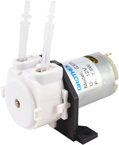 Lab Water Analytical Liquid Aquarium Lab Chemical 12v D4 Dosing Pump Peristaltic Head(QRB1,24V) in Saudi Arabia