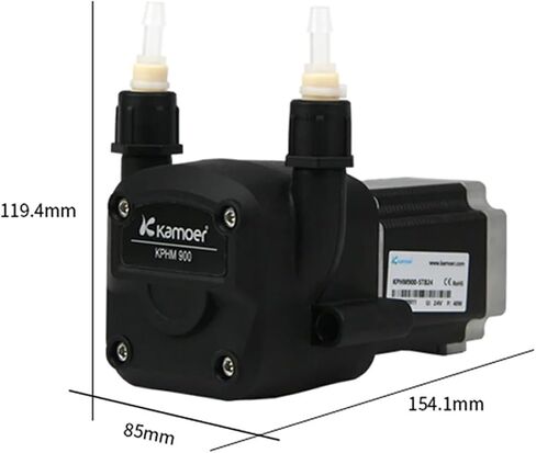 KPHM900 Peristaltic Dosing Pump 900ml/min 24V Stepper Motor Adjustable Flow Self-priming Pump with High Flow B24 6.4x11.4(Kphm900-hab24) in Saudi Arabia