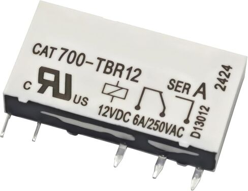 700-TBR12 ترحيل (حزمة 6)-6A 250VAC 12VDC 5PINS RELAY FOR ALLEN-BRADLEY CAT700-TBR12 in Saudi Arabia