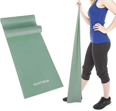 Workout Resistance Bands - Natural Latex Exercise Bands for Physical Therapy, Stretching, Yoga, Pilates, Strength Training & Home/Gym Fitness in Saudi Arabia