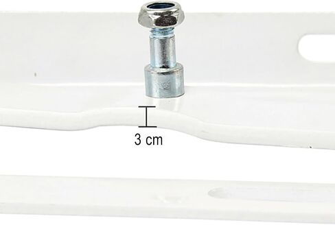 Springs Furniture Hinge,Spring Hinges, Hydraulic Bed lifter2X White Folding Bed Lifting Mechanism, Storage Bed Lift Mechanism, Lift Pneumatic Support, Slow Down Lift Stay Support, in Saudi Arabia