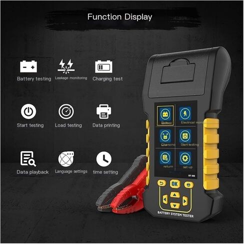 اختبار بطارية السيارة مع طباعة 12/24V بطارية ابدأ اختبار تسرب الطاقة in Saudi Arabia