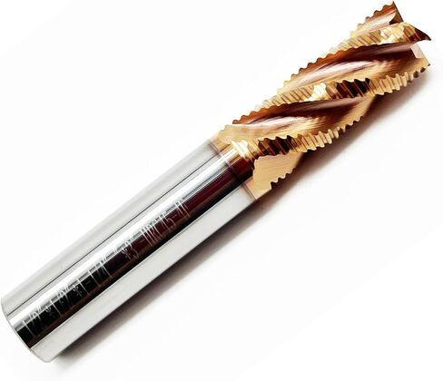 1/2 "مطحنة نهاية خشنة ، 4 بتات كربيد CANC ، 1/2" شانك ، 1-1/4 "طول القطع ، 3" بشكل عام-عالية الأداء للسبائك والآلات الصلب الصلب in Saudi Arabia