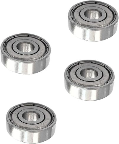 10pcs محامل كرة محمولة 6 × 19 × 6 مم 626ZZ INLINE RONDLER تزلج تحمل دقة الصلب الكربون البديل لألعاب البكرة in Saudi Arabia