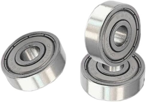 10pcs محامل كرة محمولة 6 × 19 × 6 مم 626ZZ INLINE RONDLER تزلج تحمل دقة الصلب الكربون البديل لألعاب البكرة in Saudi Arabia