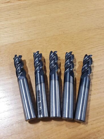 5pc) 3/8 "4fl se altin carbide carbide endmills * عالية الأداء * الحلزون المتغير (VXR4-3/8) in Saudi Arabia