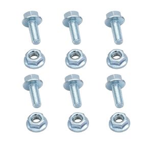 14M7303 Battery Terminal Bolts Nuts 19M7775 Replacement fits for Jo-hn Dee-re G110 L100 L110 Parts（6PCS）