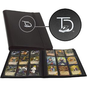 TopDeck 500 Card Pocket Folder Pro | 9 Pocket Trading Cards Album | Side Load Sleeves | MTG/Yugioh/TCG Folder | Trading & Sports Holder |