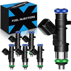 0280158028 Upgraded Fuel Injectors For:-Chrysler 300 Pacifica Sebring Town & Country For:-Dodge Avenger Challenger Charger Grand Caravan Journey Magnum Nitro Stratus, 2.7L 3.5L 4.0L (6PCS)