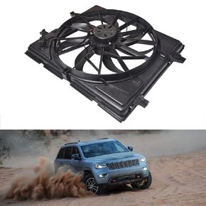 Dual A/C Radiator Cooling Fan Replacement for 2011-2021 Grand Cherokee 621498 622660