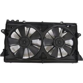 TYC 623620 Cooling Fan Assembly Compatible with 2011-2014 Ford F-150, Black