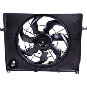 SCITOO Cooling Fan Assembly Compatible with 2011-2014 for Kia Optima for Hyundai Sonata